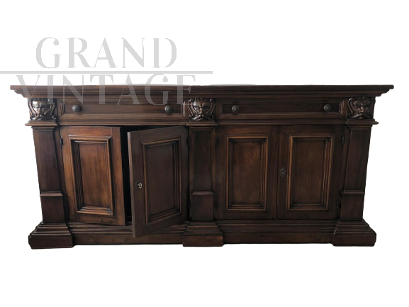 Sideboard with Gargoyles from the early 1900s