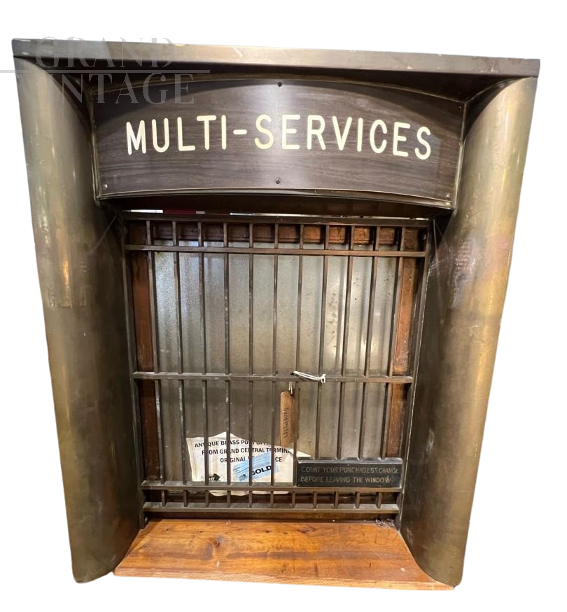 Service window from Grand Central Terminal station in New York