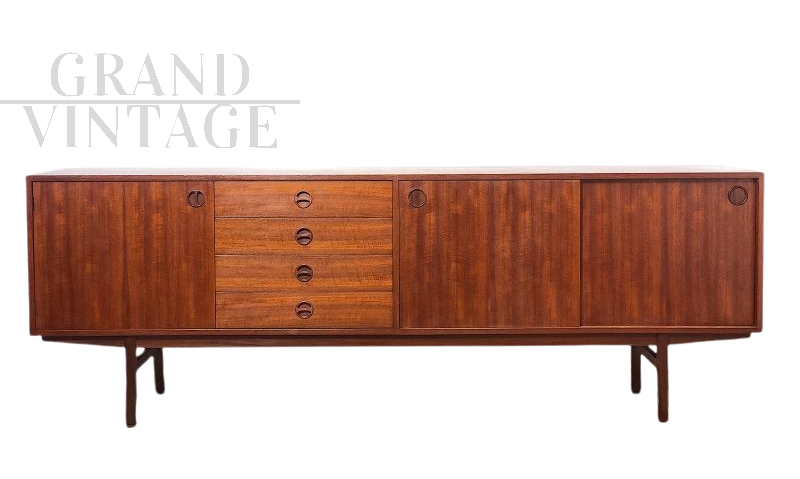 Large vintage Scandinavian style sideboard