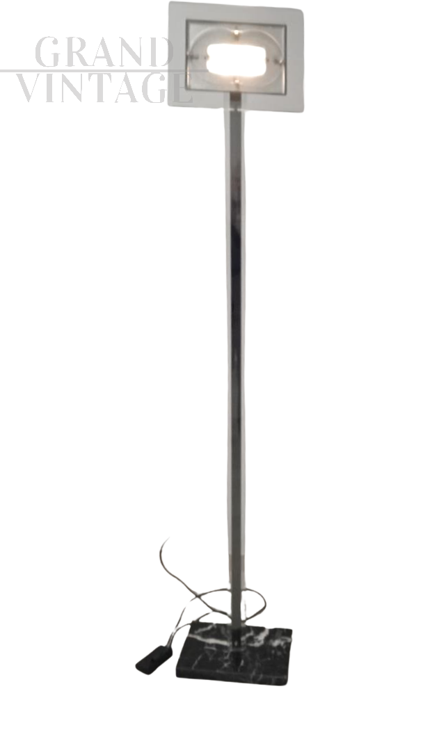 Crystal floor lamp design RL 101/5 by Relux, 1980s  
                            