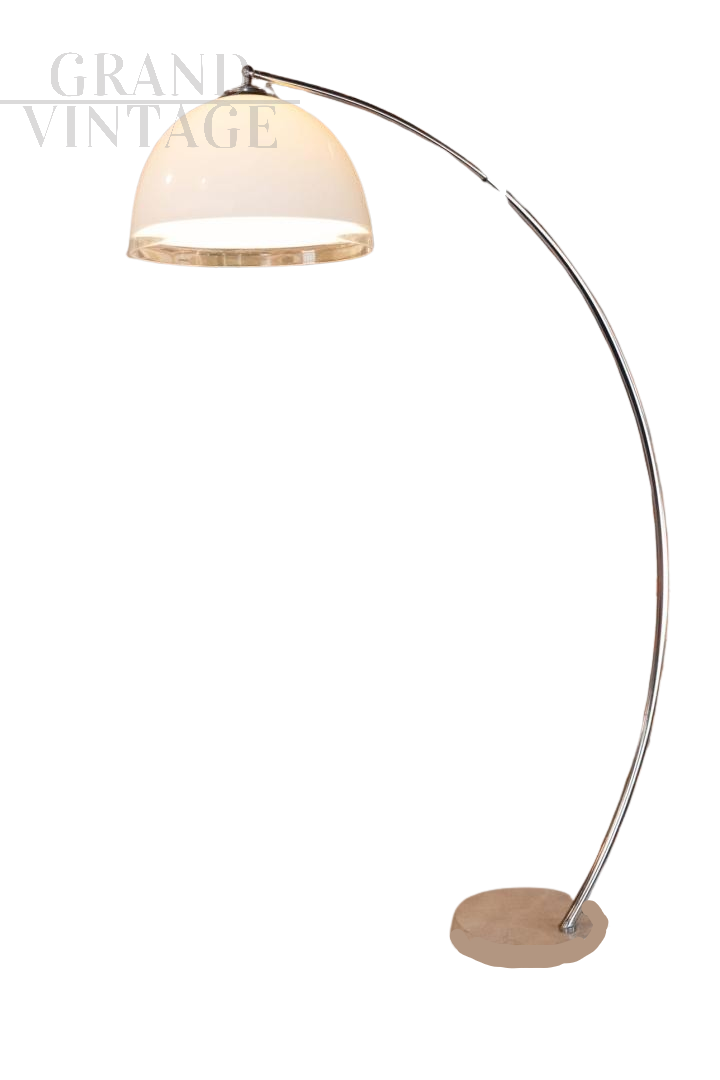 Guzzini arc lamp from 1970s
