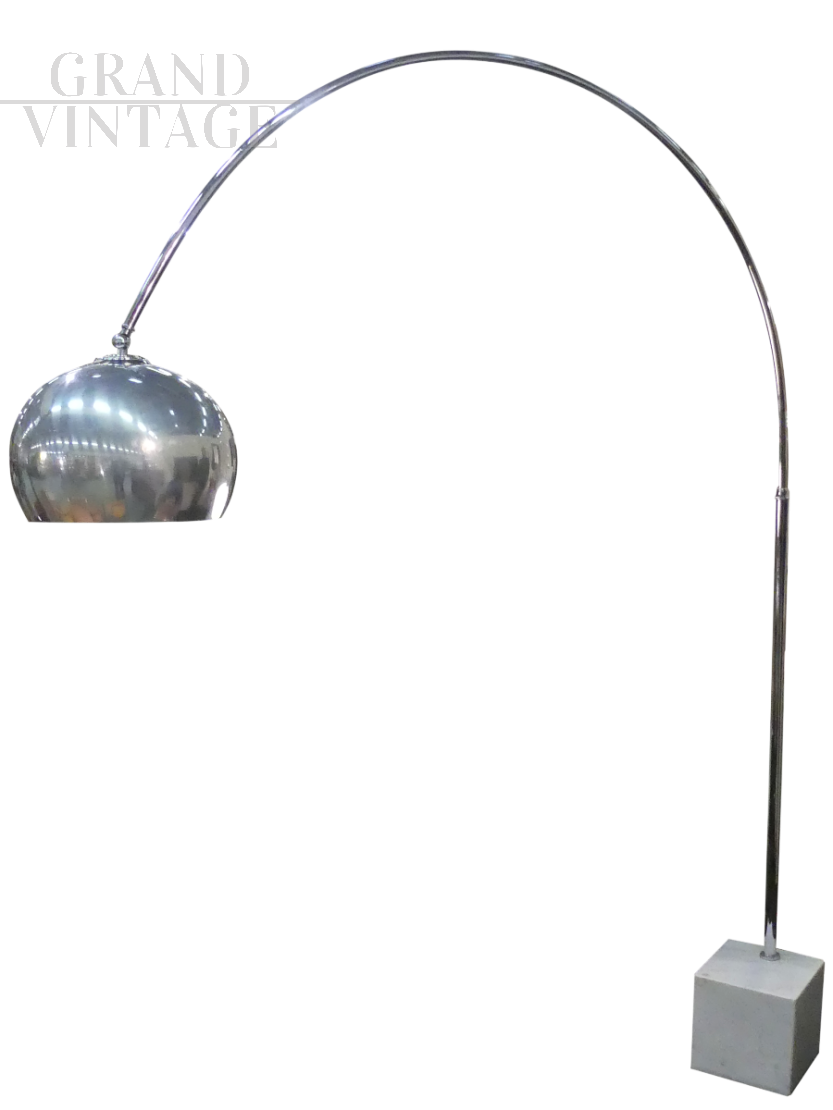 Castiglioni style arc lamp