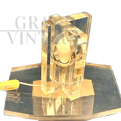 Table lamp by Sandro Petti for Maison Jansen, 1970s