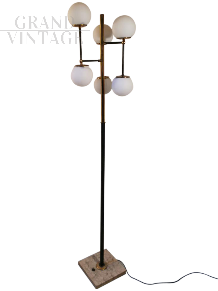 Stilnovo floor lamp from the 1950s