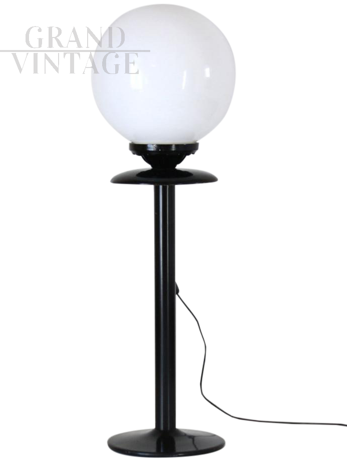 Vintage lantern floor lamp from the 1970s