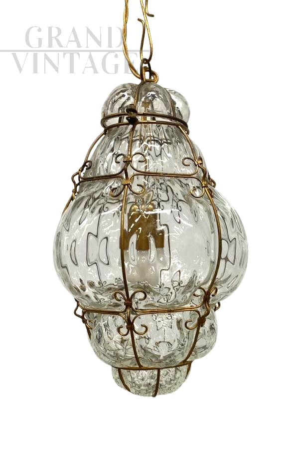 AVEM Murano glass artistic lantern chandelier