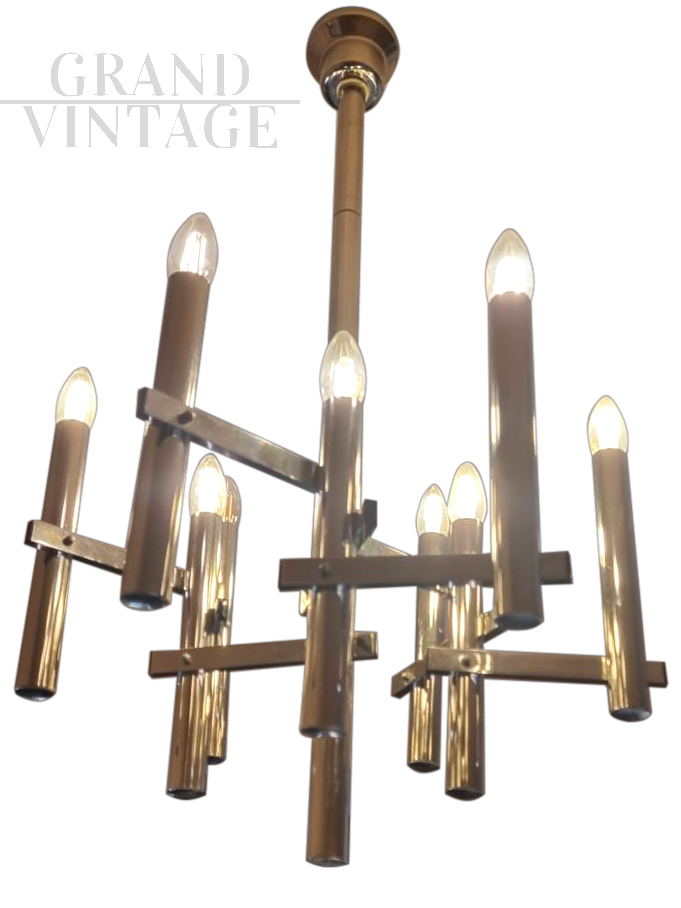 Chandelier by Gaetano Sciolari from the 1960s