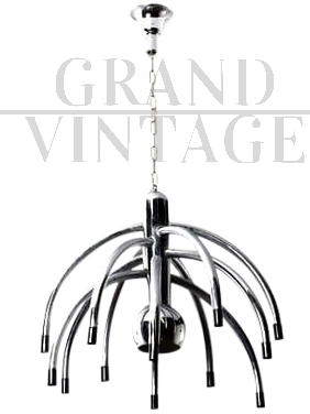 Goffredo Reggiani 70s chandelier