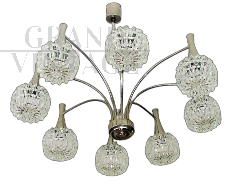 1970s modernist chandelier                  
                            