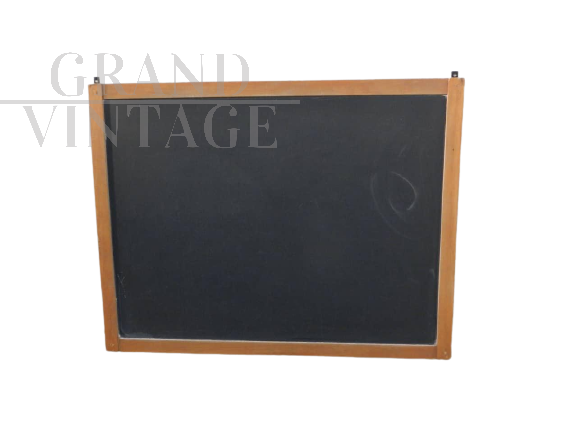 Wall mounted school blackboard from 1980