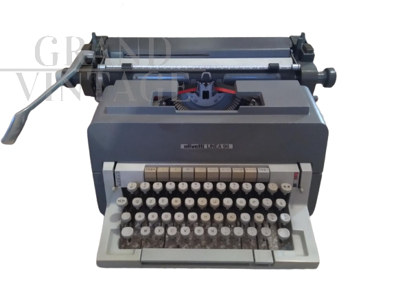 Olivetti Line 98 typewriter with handbooks