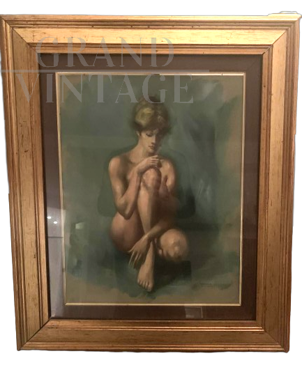 Marcello Cassinari Vettor - female nude painting