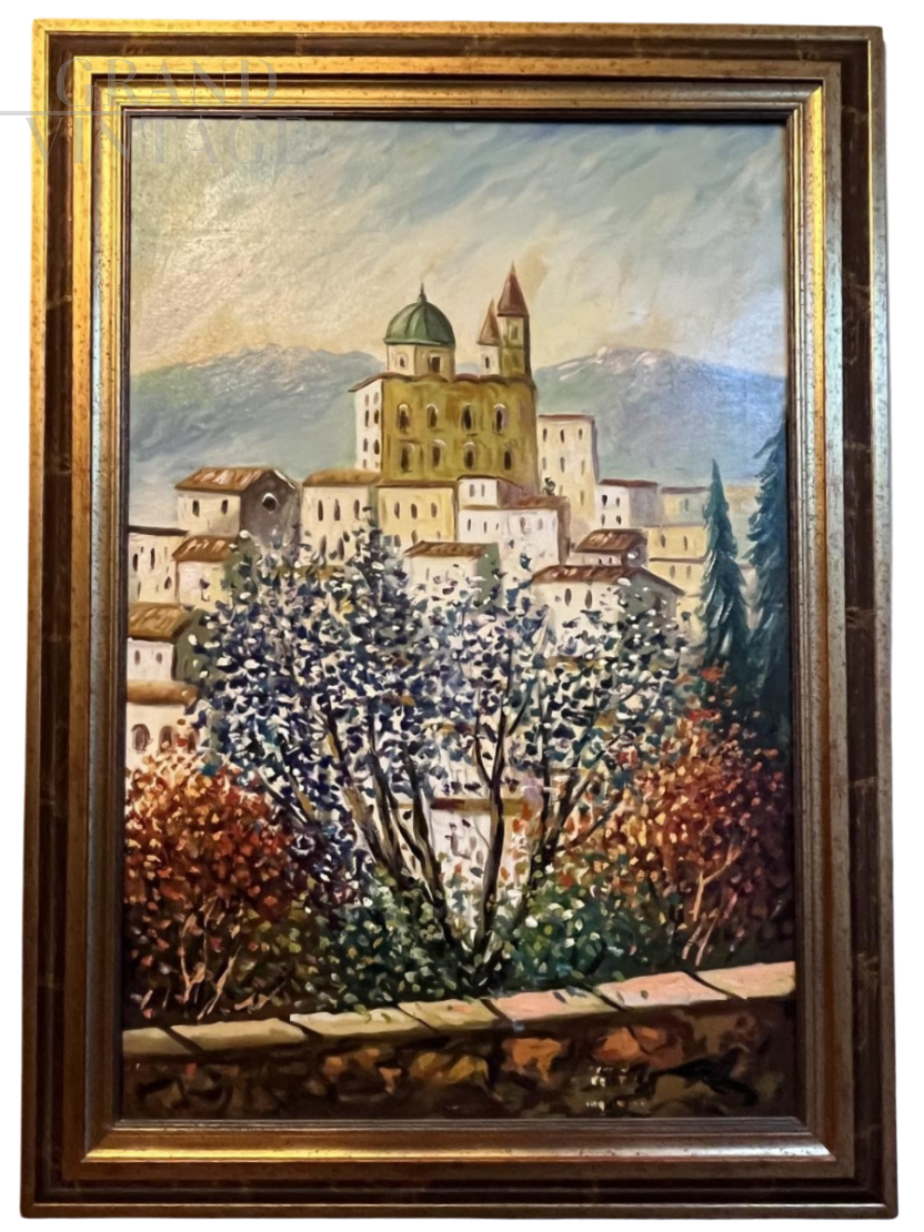 Marco Castelli - Spring Enchantment, oil painting on canvas, 2001