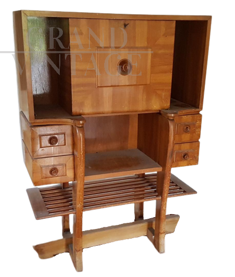 1940s Art Deco highboard - bar cabinet