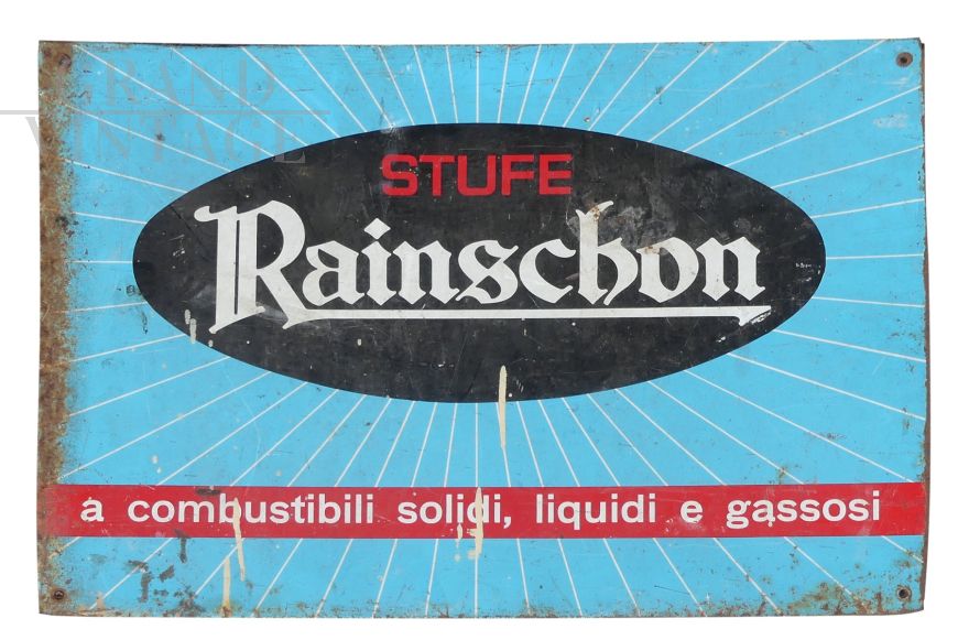Rainschon sign from the 1960s