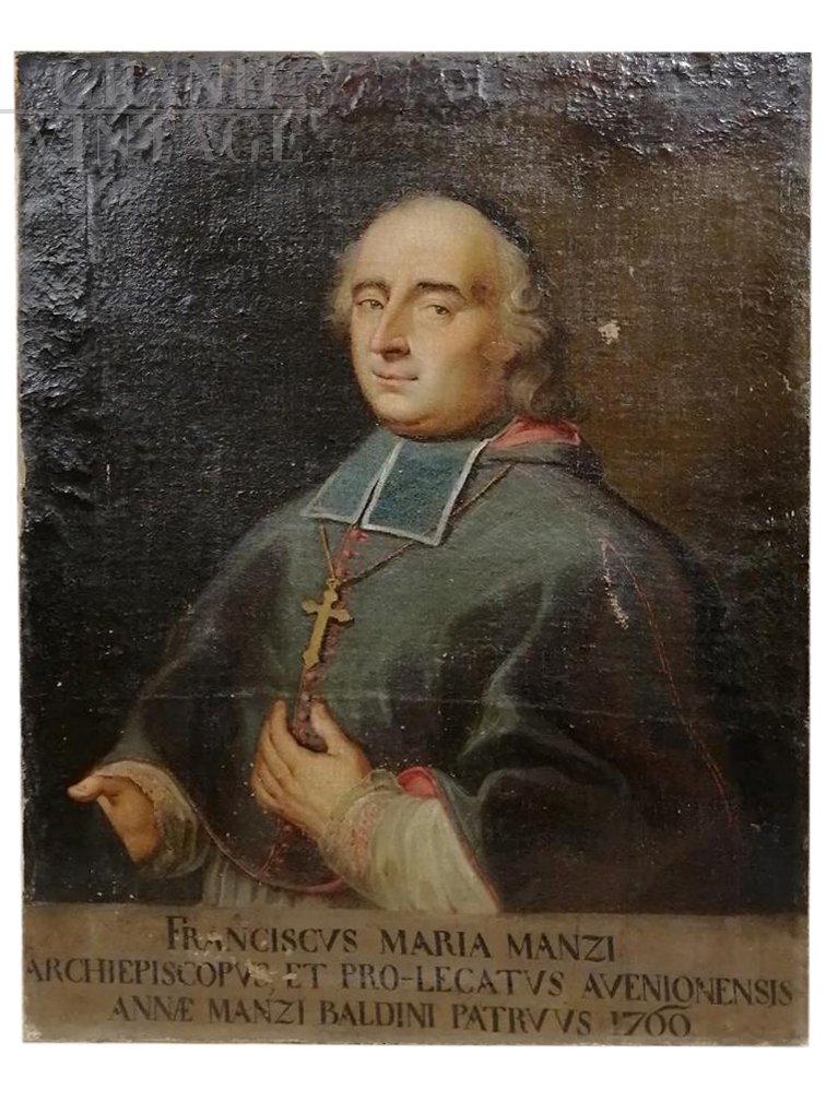Portrait of archbishop of 1700s