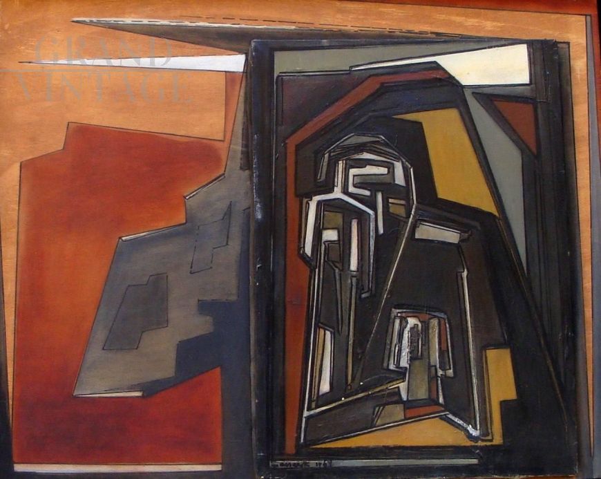 In Blocks, painting from 1969