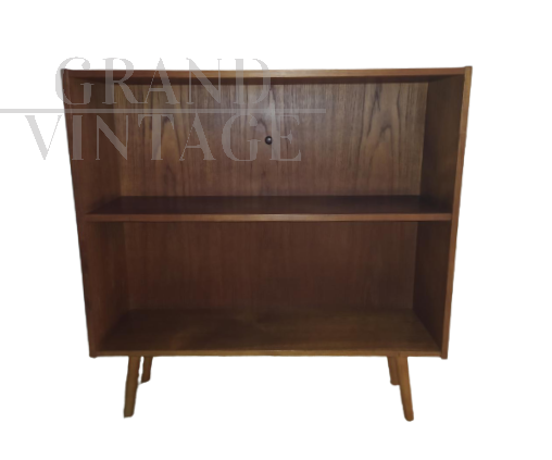 Small vintage Danish open bookcase from the 1960s