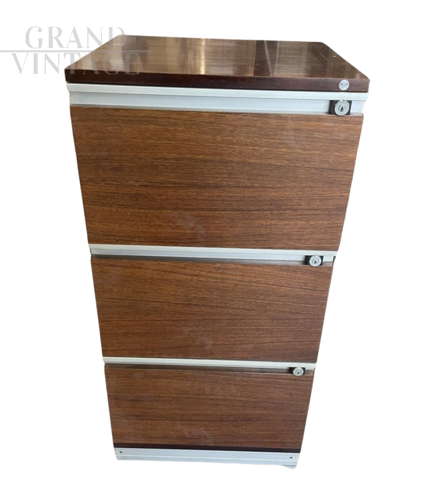 Small Mim Roma design drawer unit filing cabinet, Italy 1970s