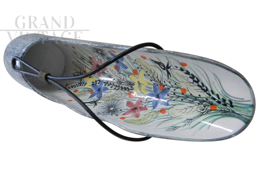 1950s ceramic breadstick holder