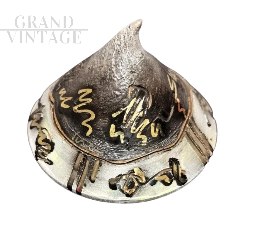 Majolica jewelry box by Romolus Renzo Verzolini