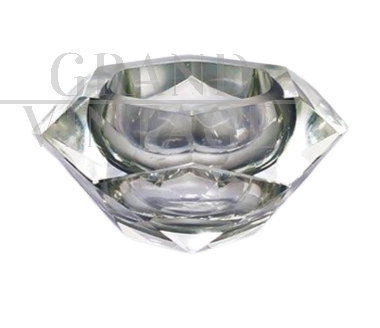 Ashtray by Flavio Poli for Seguso in Murano glass, 1960s         