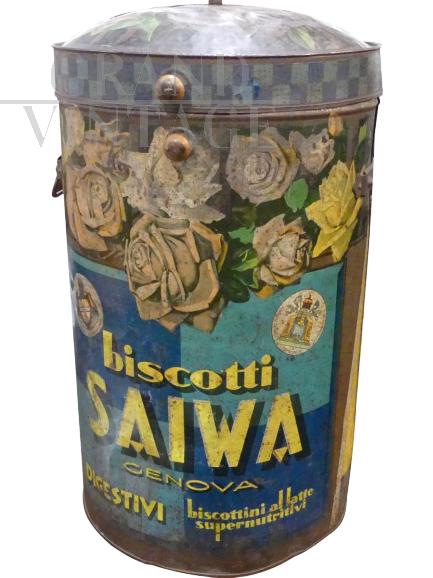 Large Saiwa Tin Box