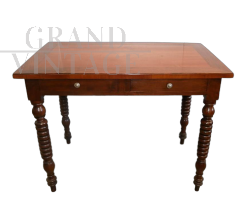 Antique writing desk or small kitchen table from the early 1900s