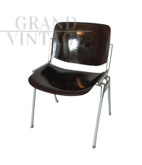 Anonima Castelli chair dsc 106 model in wood