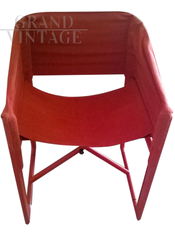 Vintage Zanotta director's chair, original 70s / 80s