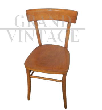Vintage chair in beech wood                          
                            
