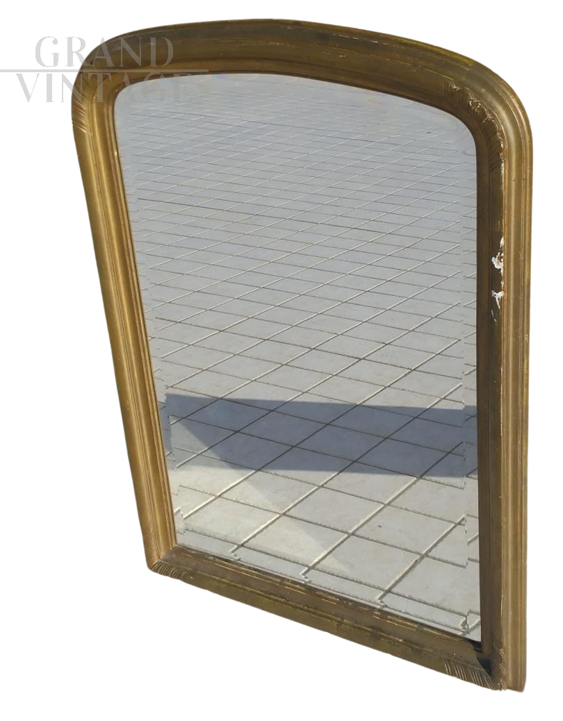 Antique tray mirror from the second half of the 19th century