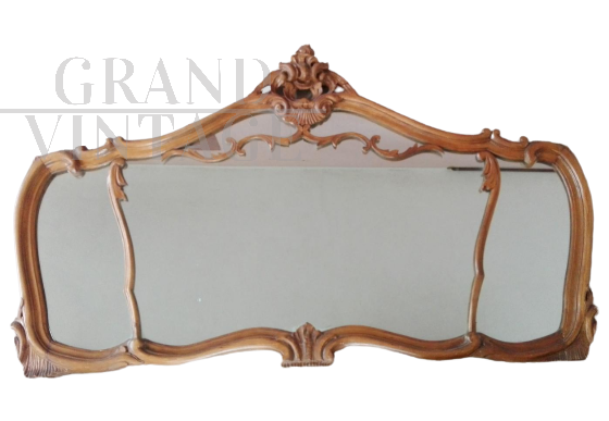 1950s hand-carved mirror