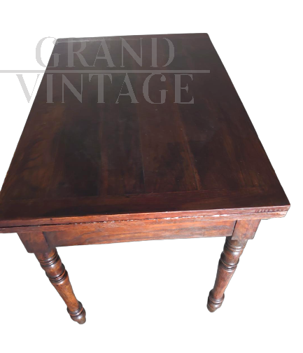 Antique extendable table, first half of the 19th century