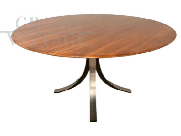 Round dining table by Osvaldo Borsani and Gerli for Tecno, 1960s
