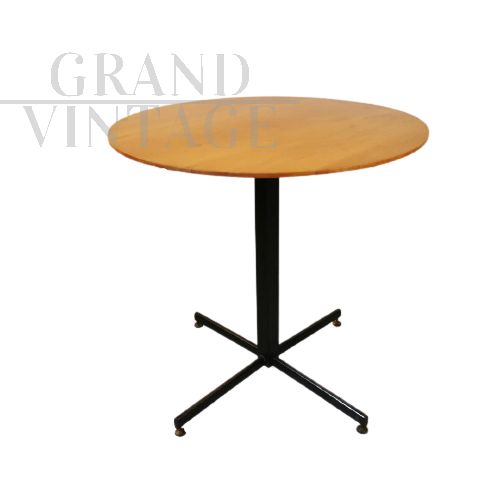 Round 60s vintage dining table