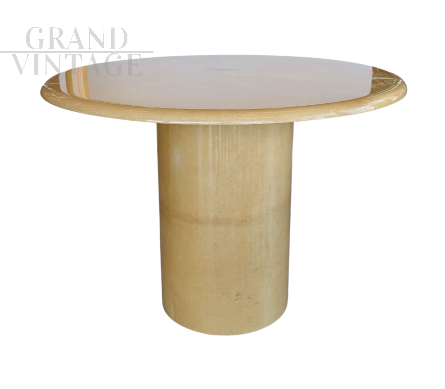 Round table in the Aldo Tura style, Italy 1970s