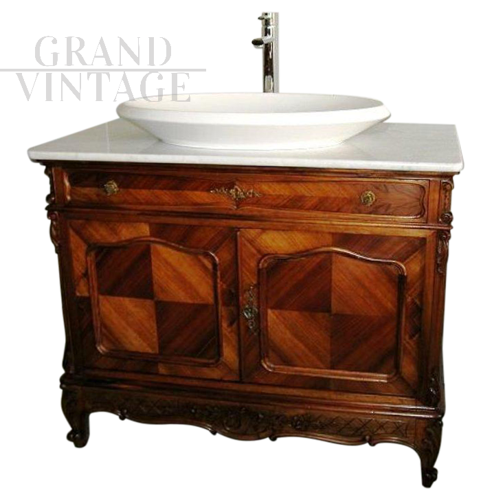 Antique bathroom cabinet from the early 1900s