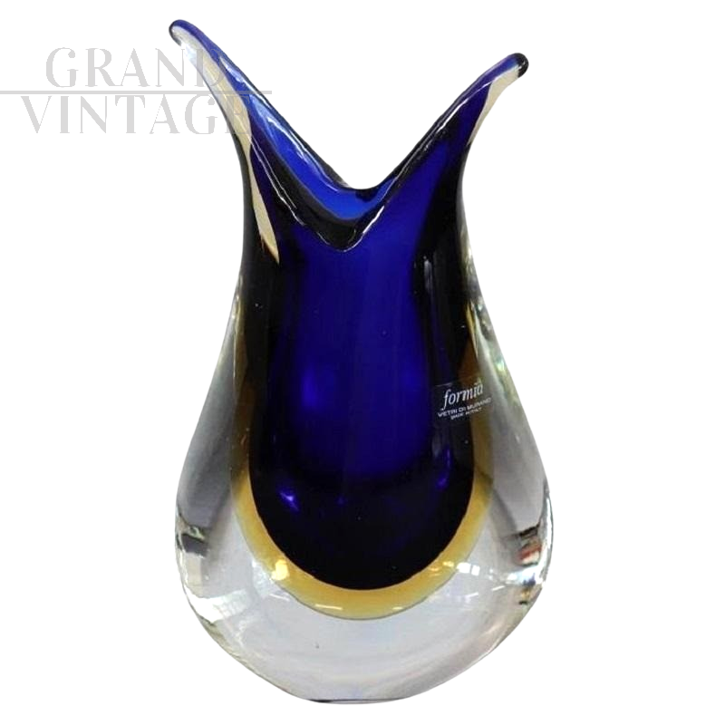 【美品】formia 花瓶glass Murano Blown-Glass Vase by Formia Murano – Donzella LTD.