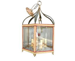 Vintage lantern chandelier