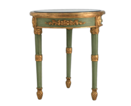 Louis Philippe style lacquered side table